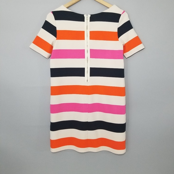 H&M Color Block Stripe Short Sleeve Shirt Dress S - Picture 3 of 7